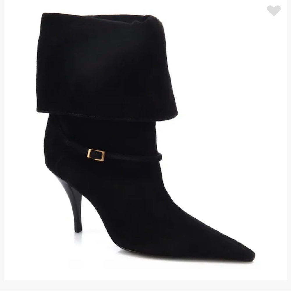 Chic Black Heeled Boots for Women